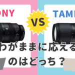 TAMRON 18-300mm vs SEL70350G 〜次の一本、レンズ選びのリアル〜